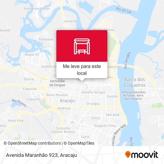 Avenida Maranhão 923 mapa