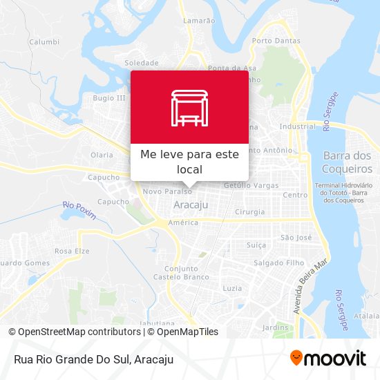 Rua Rio Grande Do Sul mapa