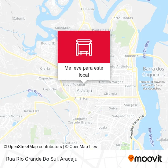 Rua Rio Grande Do Sul mapa