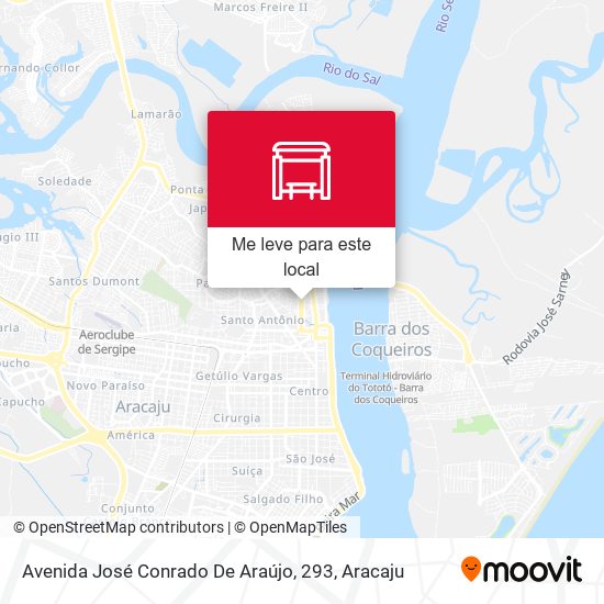 Avenida José Conrado De Araújo, 293 mapa