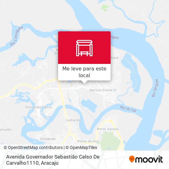 Avenida Governador Sebastião Celso De Carvalho1110 mapa