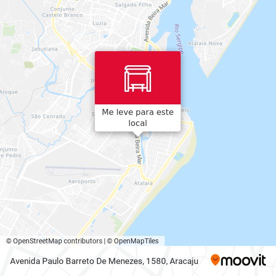Avenida Paulo Barreto De Menezes, 1580 mapa