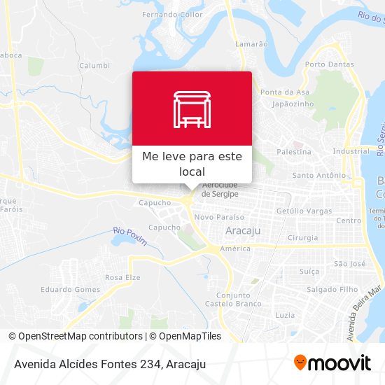 Avenida Alcídes Fontes 234 mapa