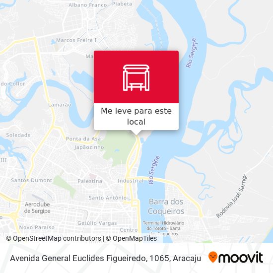 Avenida General Euclides Figueiredo, 1065 mapa