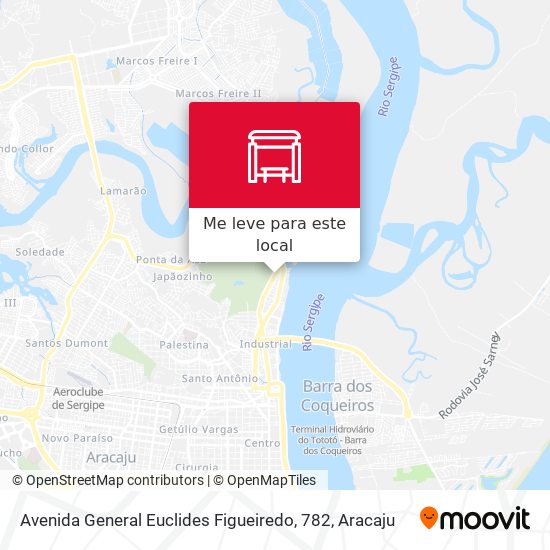 Avenida General Euclides Figueiredo, 782 mapa