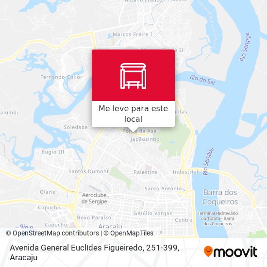 Avenida General Euclídes Figueiredo, 251-399 mapa