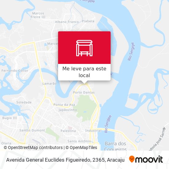 Avenida General Euclídes Figueiredo, 2365 mapa