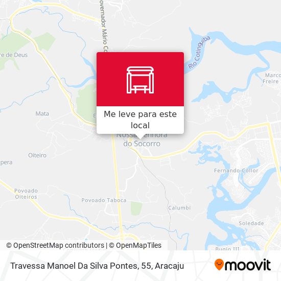 Travessa Manoel Da Silva Pontes, 55 mapa