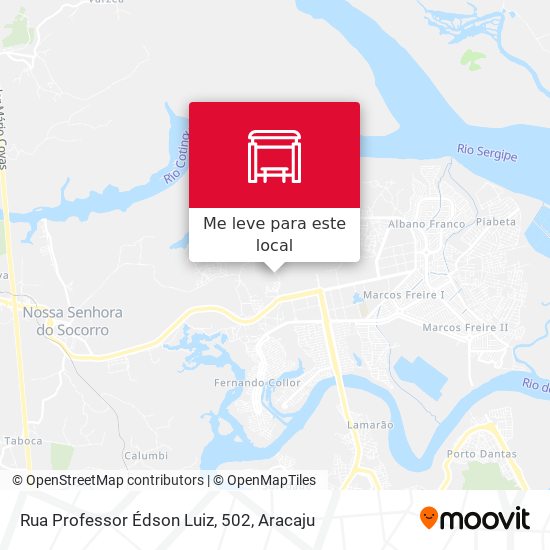 Rua Professor Édson Luiz, 502 mapa