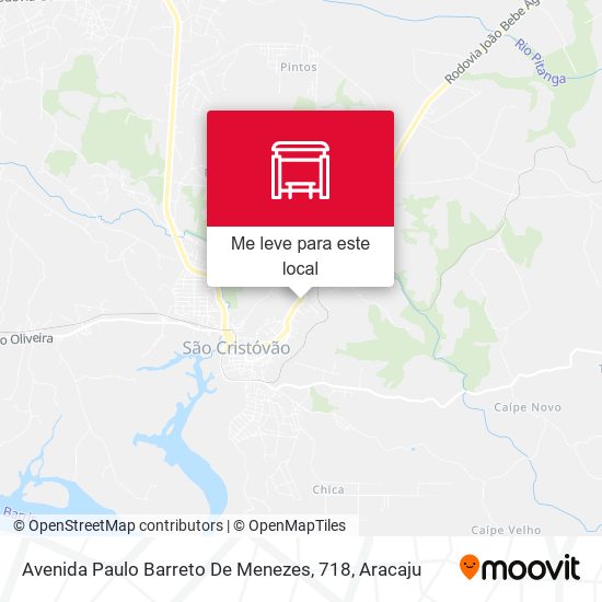 Avenida Paulo Barreto De Menezes, 718 mapa