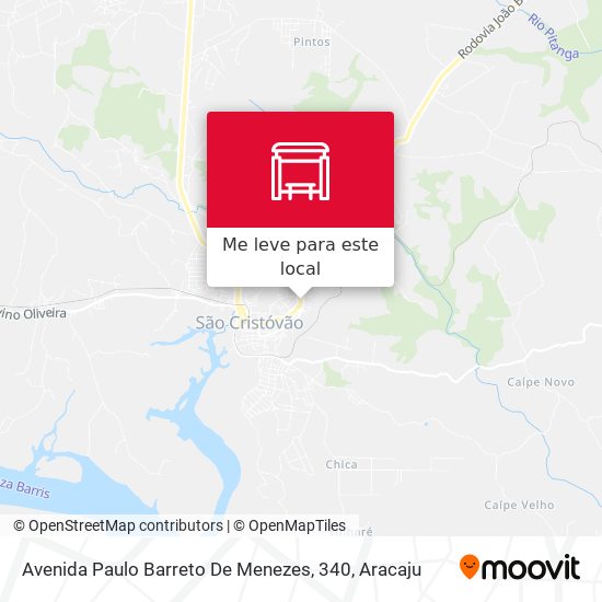Avenida Paulo Barreto De Menezes, 340 mapa