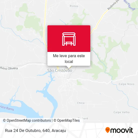 Rua 24 De Outubro, 640 mapa