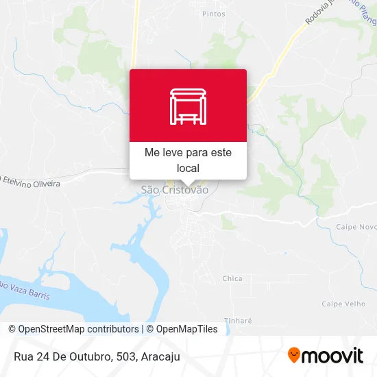 Rua 24 De Outubro, 503 mapa