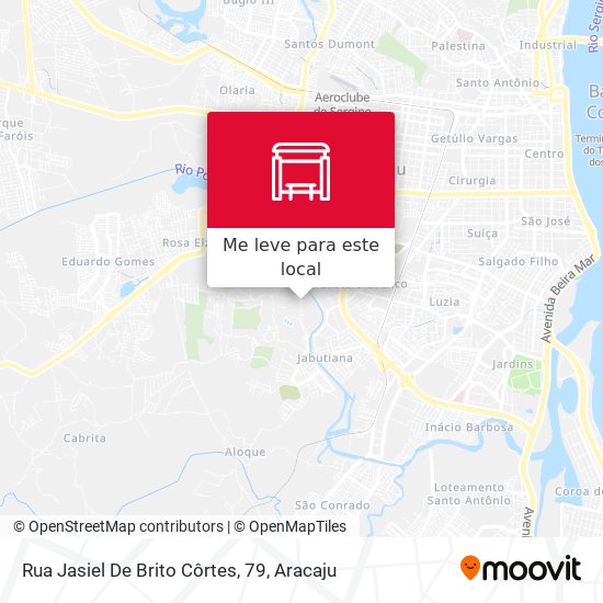 Rua Jasiel De Brito Côrtes, 79 mapa