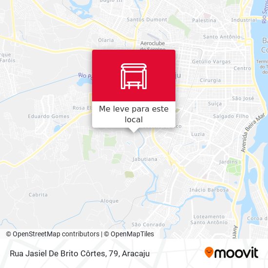 Rua Jasiel De Brito Côrtes, 79 mapa