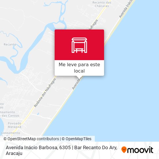 Avenida Inácio Barbosa, 6305 | Bar Recanto Do Ary mapa