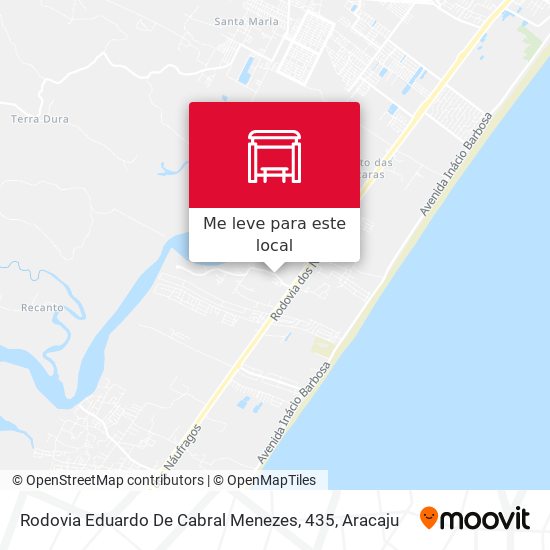 Rodovia Eduardo De Cabral Menezes, 435 mapa
