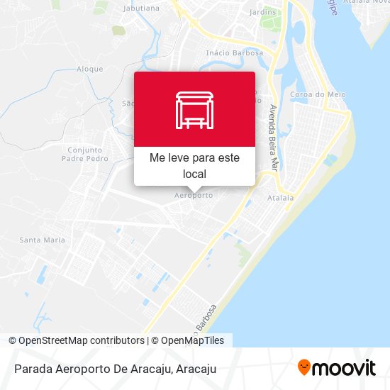 Parada Aeroporto De Aracaju mapa