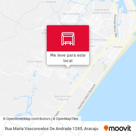 Rua Maria Vasconcelos De Andrade 1285 mapa