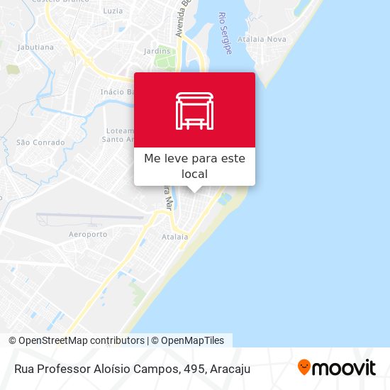 Rua Professor Aloísio Campos, 495 mapa