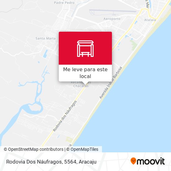 Rodovia Dos Náufragos, 5564 mapa