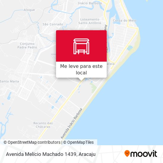 Avenida Melício Machado 1439 mapa