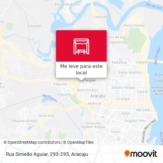 Rua Simeão Aguiar, 293-295 mapa