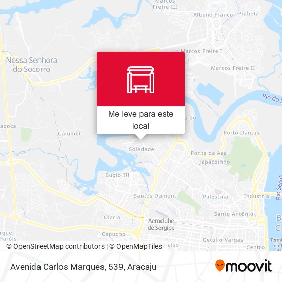 Avenida Carlos Marques, 539 mapa