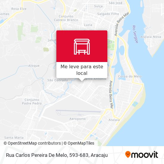 Rua Carlos Pereira De Melo, 593-683 mapa