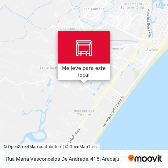 Rua Maria Vasconcelos De Andrade, 415 mapa