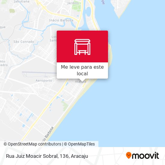 Rua Juiz Moacir Sobral, 136 mapa