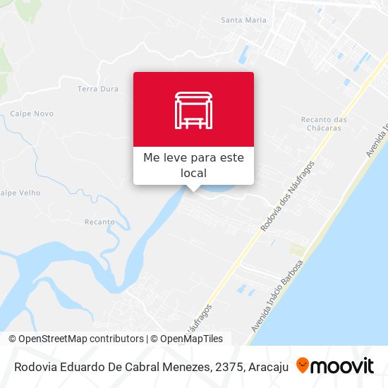 Rodovia Eduardo De Cabral Menezes, 2375 mapa