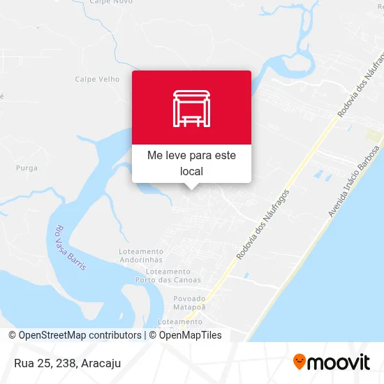 Rua 25, 238 mapa