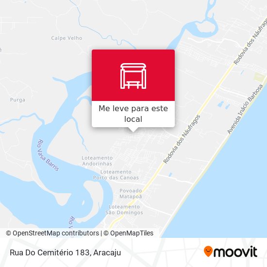 Rua Do Cemitério 183 mapa