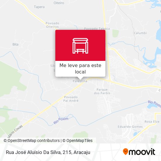 Rua José Aluísio Da Silva, 215 mapa