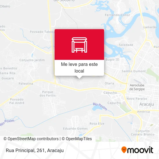 Rua Principal, 261 mapa