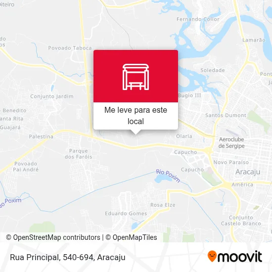 Rua Principal, 540-694 mapa