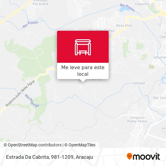 Estrada Da Cabrita, 981-1209 mapa