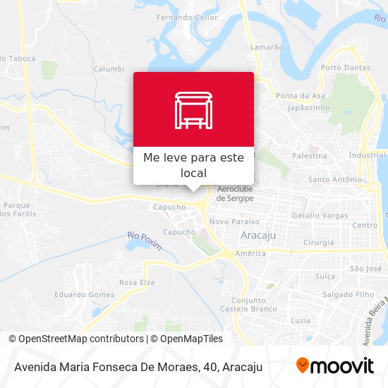 Avenida Maria Fonseca De Moraes, 40 mapa