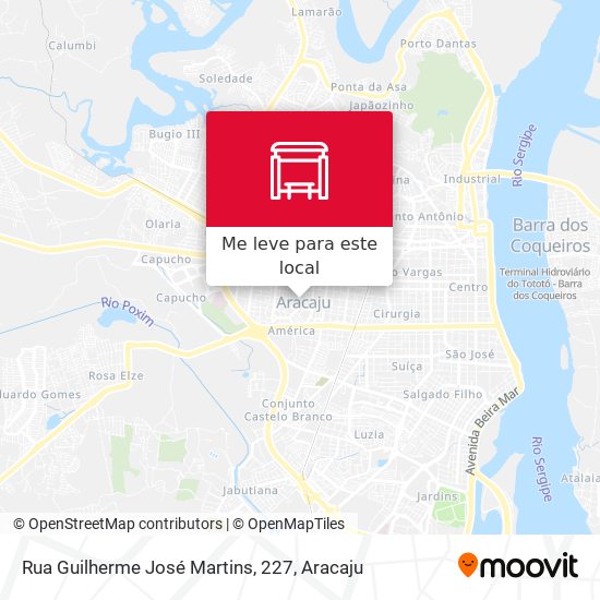 Rua Guilherme José Martins, 227 mapa