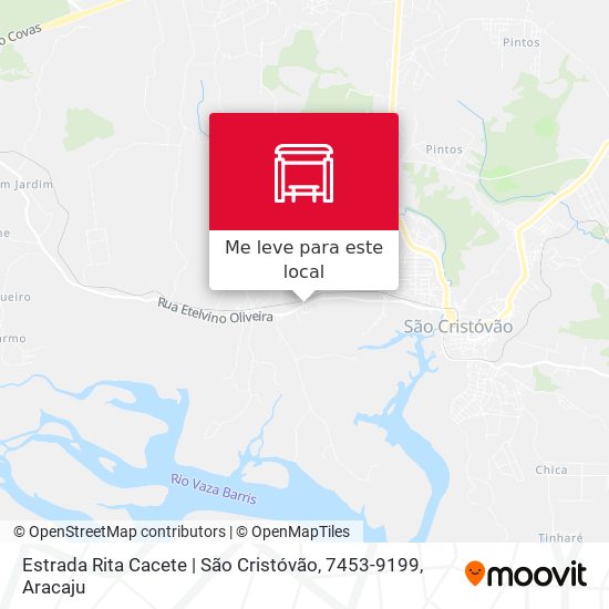 Estrada Rita Cacete | São Cristóvão, 7453-9199 mapa