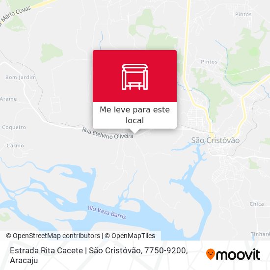 Estrada Rita Cacete | São Cristóvão, 7750-9200 mapa