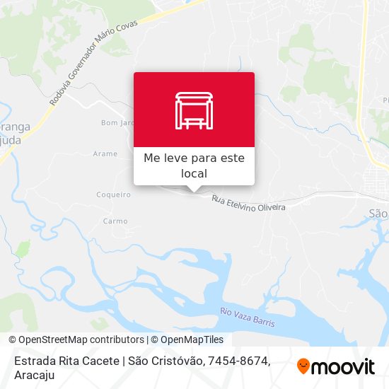Estrada Rita Cacete | São Cristóvão, 7454-8674 mapa