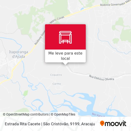 Estrada Rita Cacete | São Cristóvão, 9199 mapa