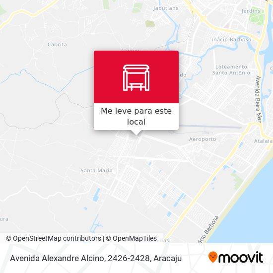 Avenida Alexandre Alcino, 2426-2428 mapa