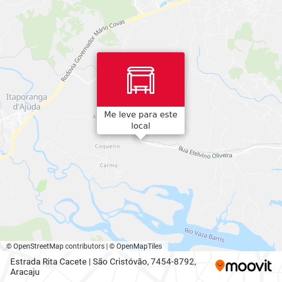 Estrada Rita Cacete | São Cristóvão, 7454-8792 mapa