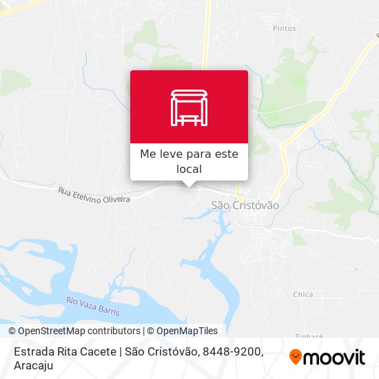 Estrada Rita Cacete | São Cristóvão, 8448-9200 mapa