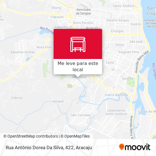 Rua Antônio Dorea Da Silva, 422 mapa