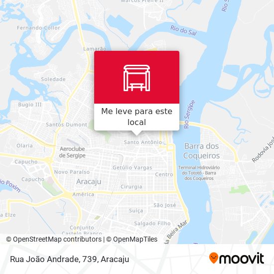 Rua João Andrade, 739 mapa