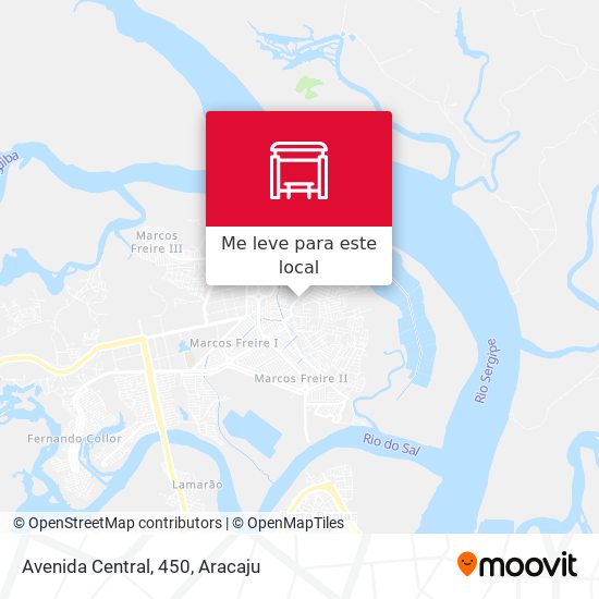 Avenida Central, 450 mapa
